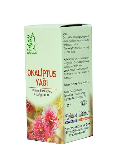 Doğan Baharatçılık Okaliptus Yağı 20 ML