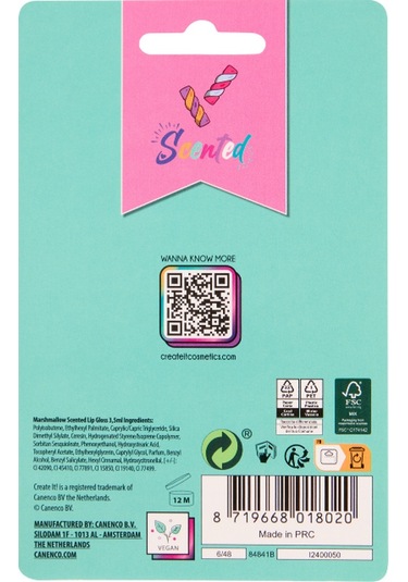 Create It Dudak Parlatıcısı - Marshmallow - Candy Explosion