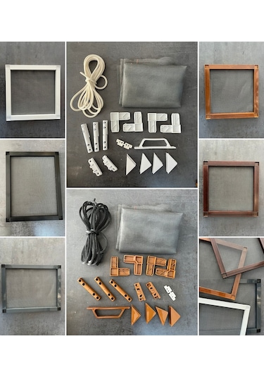 Yırtılmaz Kedi Telli Pet Tül Menteşeli Sineklik Takımı Kapı