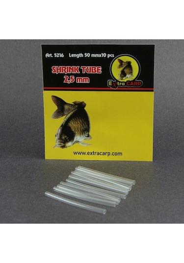 Extracarp Shrink Tube 2.5 Mm X 50 Mm 10 Adet