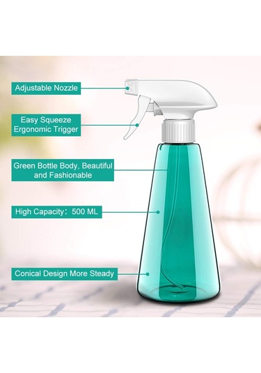 500 Ml Boş Sprey Şişesi Temizlik, Bahçecilik, Kozmetik, Mutfak İçin Doldurulabilir Boş Sprey Şişesi