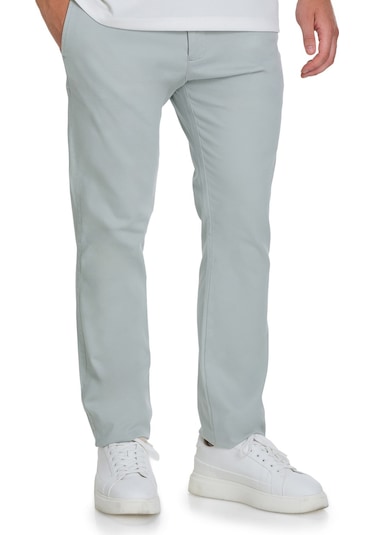 Hatemoğlu Gri Regular Fit Yandan Cepli Kanvas Pantolon 34598 Gri
