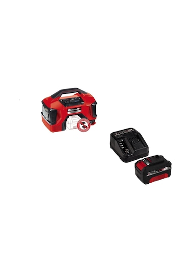Einhell Pressito Hibrit Kompresör 18V 4.0 Amper Akülü Kit