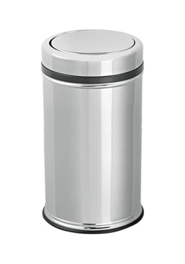 Pratik Kapaklı Paslanmaz Çöp Kovası 16 Lt Ft497
