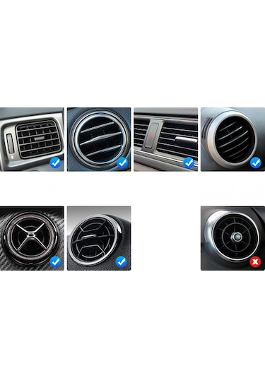 Voguecode Otomatik Sıkıştırmalı Araç Telefonu Tutucu Kablosuz Şarj-siyah Havalandırma Leıj2p