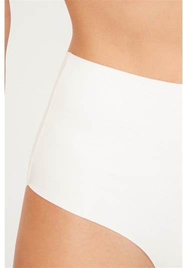 Yüksek Bel Basic Lazer Kesim Bikini Külot 3'lü Paket - 6 çok Renkli