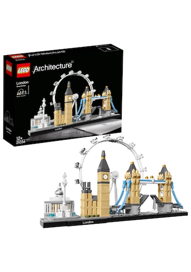 LEGO® Architecture Londra 21034 12+ Yaratıcı Oyuncak Yapım Seti - 468 Parça