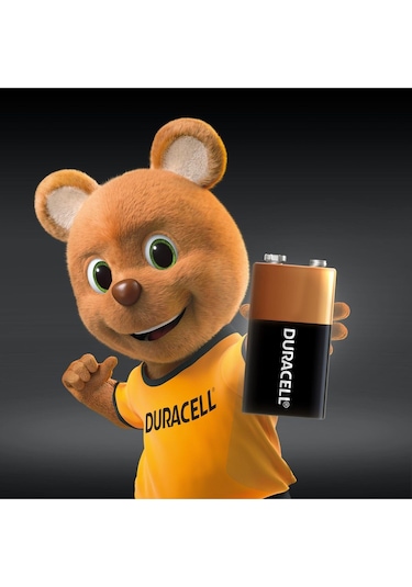 Duracell Alkalin 9 Volt Pil 2'li Paket