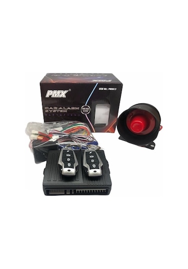 PMX 12V OTO ALARMI (4 TUŞLU)