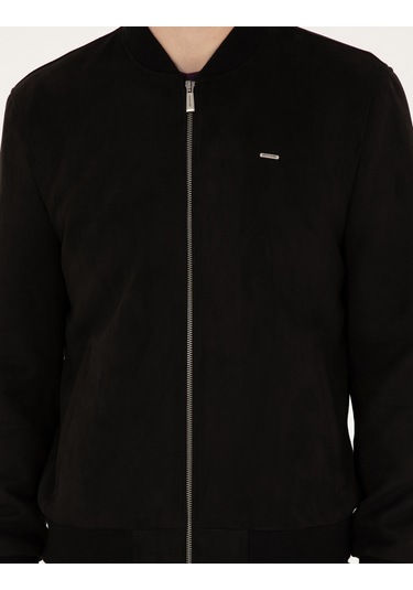 Pierre Cardin Erkek Siyah Deri Mont-kaban 50300551-001 Siyah