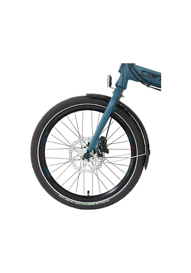 Carraro Flexi 121 Hd Katlanır Bisiklet Mavi Bukelamun 21v Siyah