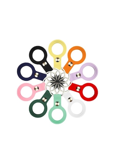 Airtag Uyumlu Silikon Anahtarlık Kılıf Airtag Uyumlu Koruma Silikon Kılıf