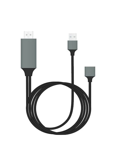 Tüm Telefon Ve Tabletler İçin Hdmı Tv Görüntü Ve Ses Aktarım Kabl