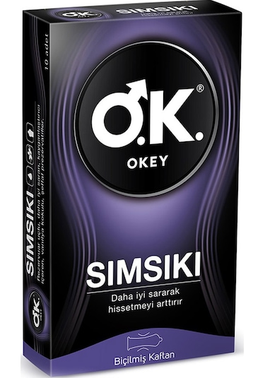 Okey Prezervatif Sımsıkı 10'lu