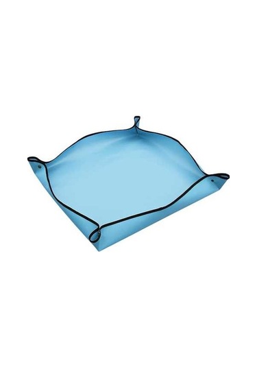 Pazly Taşınabilir Suntek Saksı Matı Değiştirme Çiçek 50x50cm-mavi Rq