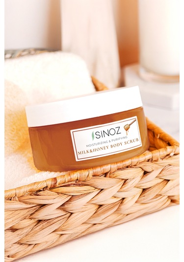 Sinoz Süt & Bal Arındırıcı Ve Nemlendirici Vücut Peeling 300 ML