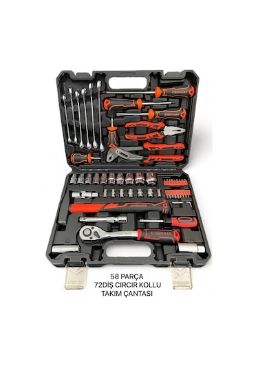 Melzohome Takım Çantsı 58 Parça Tamir Set