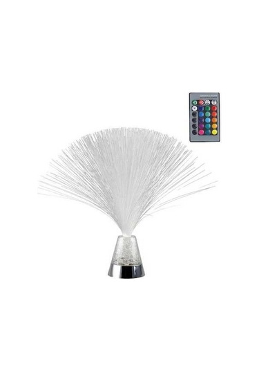 Dancemonkey Çok Renkli Led Fiber Optik Lamba Gece Aynası Çalışan Xmas Uzaktan Kumanda 2 2