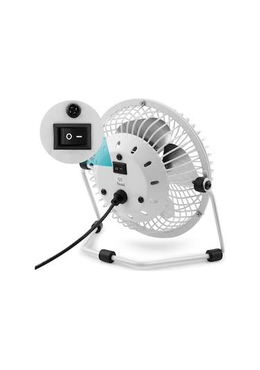 Hadron HDX7251 Metal 8" USB Masaüstü Taşınabilir Vantilatör
