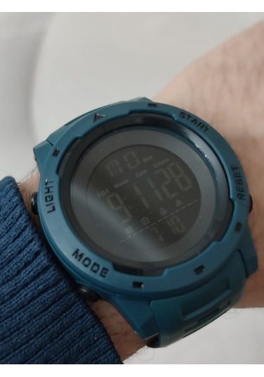 Quamer Erkek Kol Saati Dijital Su Geçirmez 2184 Mavi