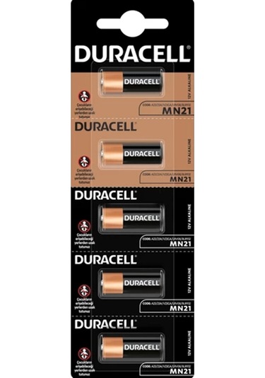 Duracell Mn21 Araç Kumanda Pili 5'Li Kartela