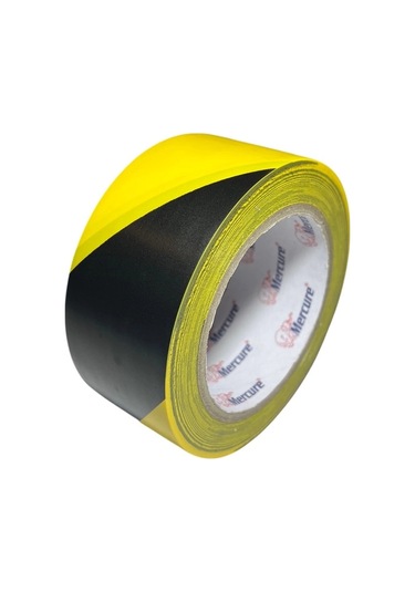 Mercure Yer İşaretleme Bandı Sarı-siyah 48mm. 30mt