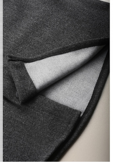 Deepsea Erkek Füme Kaşe Ceket Mont Rahat Kesim Cepli Çıtçıtlı Ceket 2500559 Füme