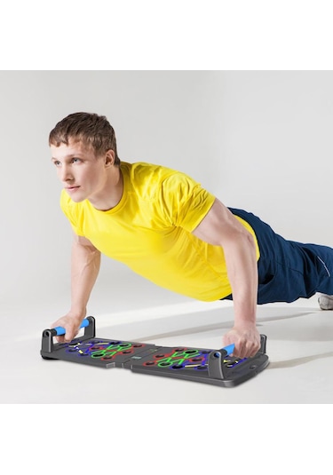 Push-up Lastikli Ekranlı Sayaçlı Şınav Tahtası