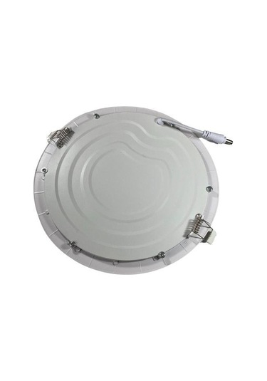 Sıvaaltı Beyaz Gömme Led Panel-spot Lamba Işık Gücü:18w Dış Çap:22 Cm Delik Çap:20,5 Cm Led Panel