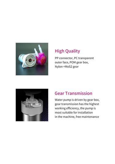 Monyee 12v/24v Dc Mini Peristaltik Pompa - Gıda Sınıfı Silikon Hortumlu 2x4mm