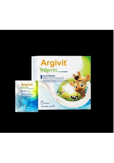 Argivit Inferrin Laktoferrin 10 Saşe