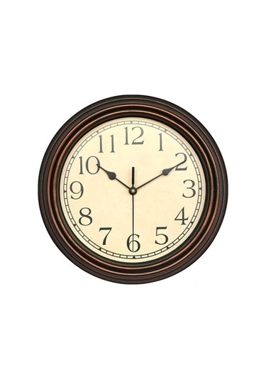 Trendooze Tasarım, Tarzı Şık Saati Retro Renkli Renki Lüks Kahve Duvar Çok Cm Avrupa Altın Ahşap 30 - Pd Çok Renki