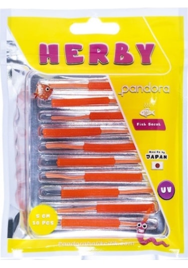 Pandora Herby Worm 5cm Lrf Silikon Yem