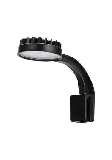 Padalink Usb Led Akvaryum Işığı Mavi Beyaz Işık 12 Led 5w Aluminyum Mini Su Bitkisi Lambası Siyah Avrupa Standartı Siyah