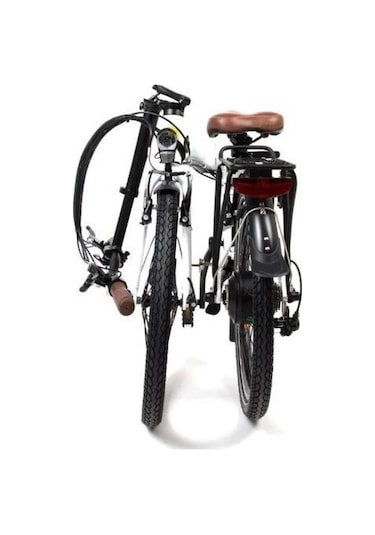 Alba Fold 2 36v 7.8ah 20 Jant Katlanır Elektrikli Bisiklet Beyaz Nfc 2025 El Gazlı Beyaz