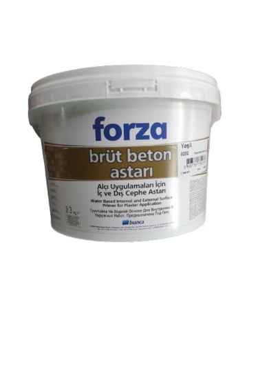 Bianca Forza Brüt Beton Astarı Yeşil 3 Kg