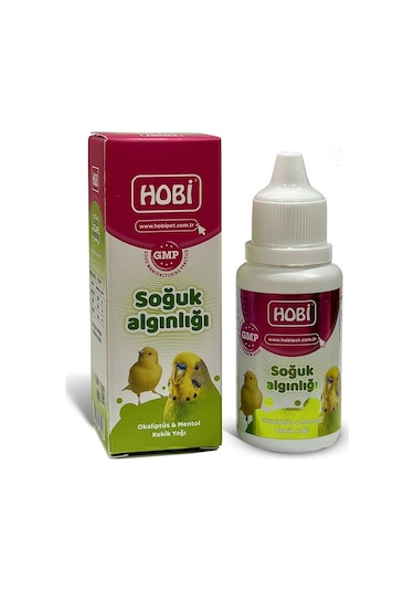 Hobi Kafes Kuşları İçin Soğuk Algınlığı Damlası 30 ML