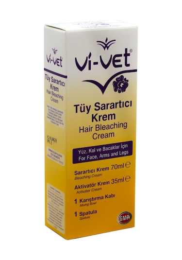 Vi-Vet Tüy Sarartıcı Krem 70 ML + 35 ML