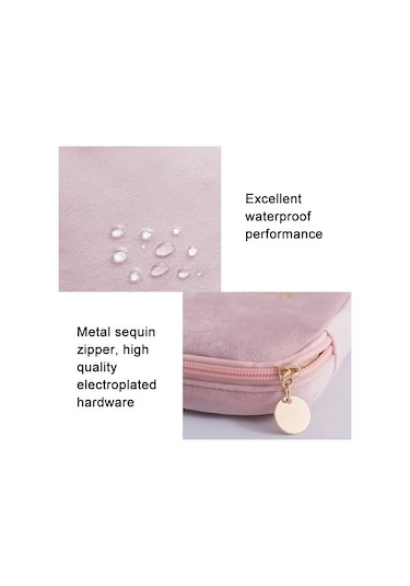 Peluş Bez Sıhhi Peçete Saklama Çantası Hijyenik Ped Saklama Çantası Tavuskuşu Mavisi Çok Renkli