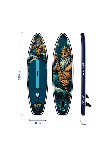 Wrath Of Poseidon Şişme Sup Board / Paddle Board 335 Cm