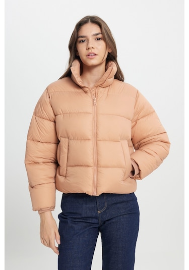 Wrangler Loose Fit Rahat Kesim Pembe Şişme Mont Çok Renkli
