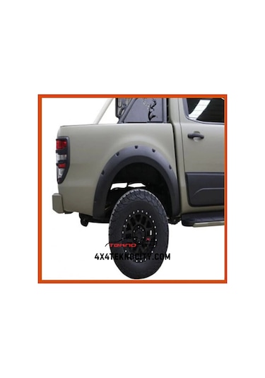 Ford Ranger T6 2012-2015 Çamurluk Kaplama -dodik Takımı Krom Cıva