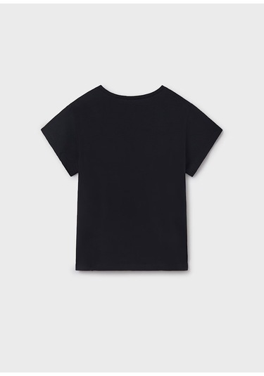Mayoral Kız Çocuk T-shirt 854m Siyah