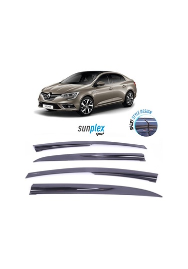 Megane 4 Sedan Cam Rüzgarlığı Sunplex