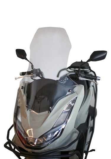 Abv Honda Pcx Şeffaf Tur Camı 79x57 Cm 21-24 Füme Şeffaf