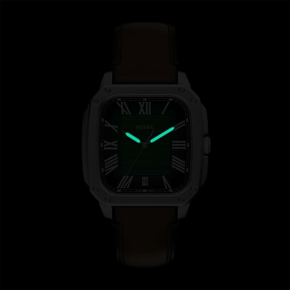 Fossil Ffs6150 Erkek Kol Saati Metalik Gri