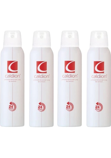 Caldion Kadın Sprey Deodorant 4 x 150 ML