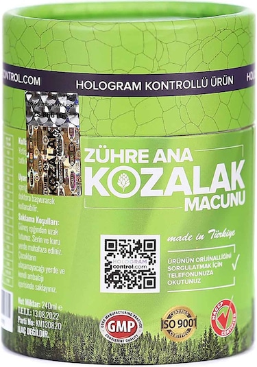 Zühre Ana Kozalak Macunu 3 x 240 ML