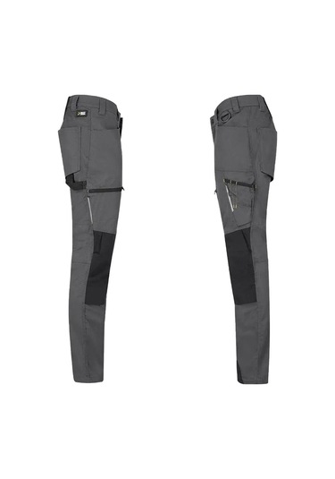 Safety Jogger Maple Koyu Gri Çok Cepli Taktik İş Pantolonu Gri - Siyah