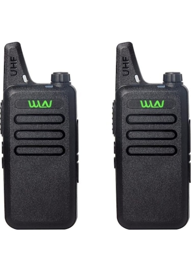 Wln Pmr-446 16 Kanal 15 Km Ikili El Telsizi Şarj Ünitesi Ve Lion Batarya Dahil(kulaklık 15731)